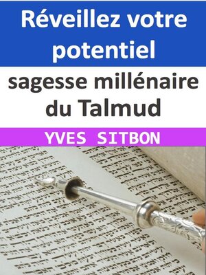 cover image of sagesse millénaire du Talmud